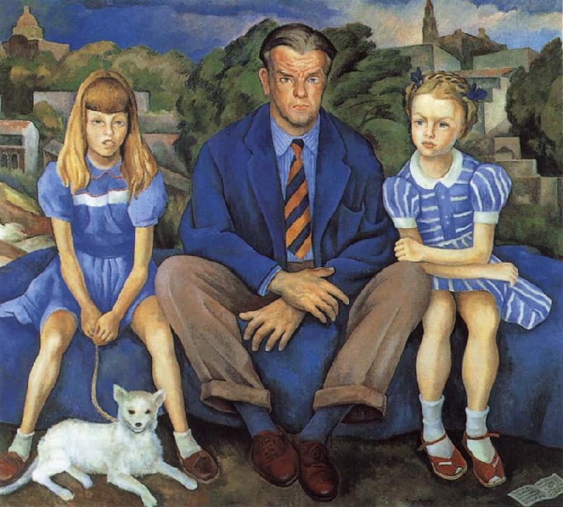 Diego Rivera Portrait of A Family China oil painting art